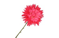 SILK DAHLIA POINTY RED 65CM NM