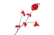 SILK CHERRY BLOSSOM FIERY RED 85CM NM