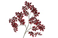 SILK LEAF ROWAN DARK RED 125CM