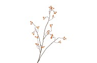 SILK BERRY BRANCHED ORANGE 93CM