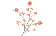 SILK CHERRY BLOSSOM PEACH 126CM