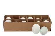 DUCK EGG NATURAL 5X7CM SET OF 12