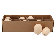 EGGS GOOSE CREAM 6X8CM SET OF 12