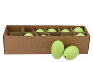 EGGS GOOSE LIGHT GREEN 6X8CM SET OF 12