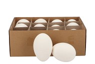 EGGS GOOSE NATURAL 9X6CM  SET OF 12