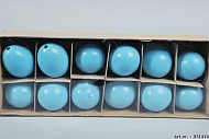 EGGS KIPPEN AQUA BLAUW PER 12 5X6CM