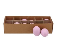 EGGS CHICKEN LAVENDER 5X6CM SET OF 12