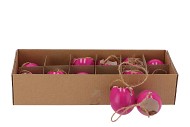 EGGS KIPPEN HANGER FUCHSIA PER 12 5X5CM