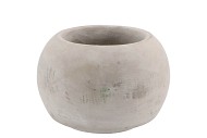 BETON TOPF KUGELFORM 14X10CM