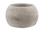 BETON POT BOULE 18X14CM