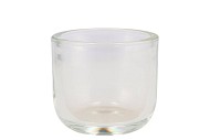 GLAS POT ZWAAR ROND 10X9CM