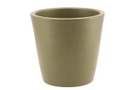 VINCI ARMY GREEN CONTAINER POT 18X16CM