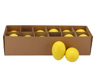 EGGS GANZEN GEEL 6X8CM PER 12