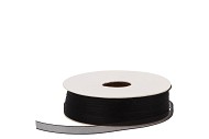 RIBBON ORGANZA 85 BLACK 50MX7MM NM