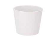 CERAMIC WHITE MATT POT 13CM