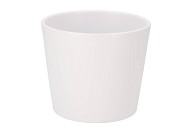 CERAMIC WHITE MATT POT 15CM