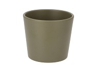 CERAMIC CAPERS GREEN POT 13CM