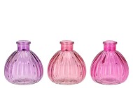 KARAKUM PRETTY PINK GLASS BOTTLE 9X9X10CM NM