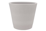 VINCI MATT GREY CONTAINER POT 29X26CM NM