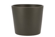 CERAMIC DARK GREEN POT 15CM NM