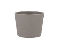 CERAMIC GREY POT 11CM