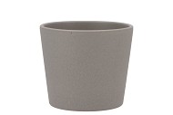 CERAMIC GREY POT 13CM