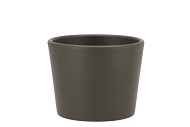 CERAMIC DARK GREEN POT 11CM NM