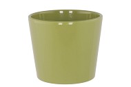 CERAMIC AMAZONE GREEN POT 13CM