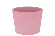 CERAMIC PINK ROSE POT 11CM