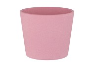 CERAMIC PINK ROSE POT 13CM