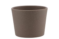 CERAMIC BROWN POT 11CM