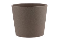 CERAMIC BROWN POT 15CM