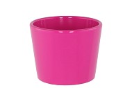 CERAMIC PINK SHINY POT 11CM NM