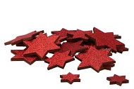 NATURE STAR BARK RED GLITTER P/24