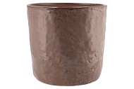 IRON STONE OLD PINK GLAZED POT 30X28CM NM