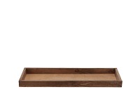 WOOD TRAY 42X14X3CM