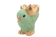 EASTER CHICKEN-BOWL LIGHT GREEN 19X12X19CM NM