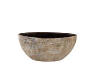 BATU SAND OVAL BOWL 37X15X18CM NM