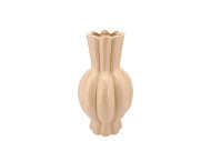 GARLIC SAND HIGH VASE 17X30CM NM