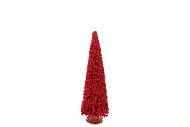 SPARKLE RED TREE BERRY 11X30CM