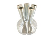 AGLIO STRAIGHT PEARL VASE 19X19X25CM NM