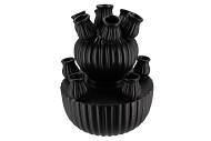 AMSTERDAM BLACK TULIP VASE SET 28X38CM NM