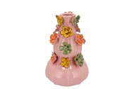 FLOWER LIGHT PINK VASE BUBBELS 17X26CM NM