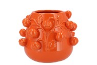 FRUIT MANDARIN ORANGE POT 24X19CM NM