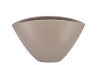 CERAMIC STONE GREY POT ORCHID 28X17CM