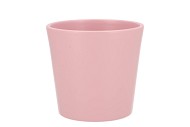 CERAMIC PINK SILVER POT ORCHID 14CM