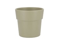 CERAMIC PISTACHE POT ORCHID EDGE 13CM