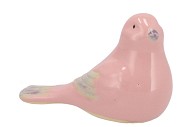 BIRDS LIGHT PINK 16X8X10CM NM