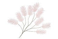 SILK PALM LEAF LIGHT PINK 150CM NM