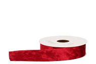 RIBBON VELVET ICE RED 5MX25MM NM